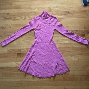 Pretty Pink Zara Turtleneck dress